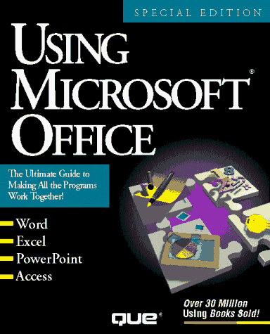 Imagen de archivo de Using Microsoft Office : Special Edition a la venta por Better World Books