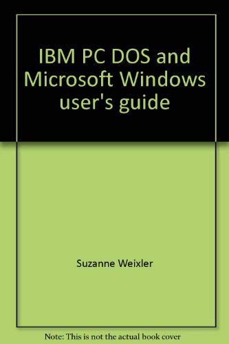 IBM PC DOS und Microsoft Windows Benutzerhandbuch