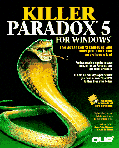 Killer Paradox 5 for Windows (9781565298866) by Chalnick, Leon; Que Development Group; Que Corporation