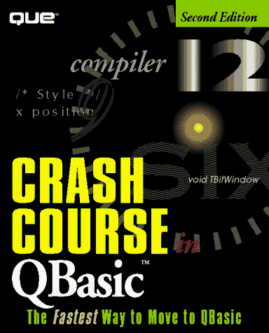 Beispielbild fr Crash Course in Qbasic zum Verkauf von HPB-Red