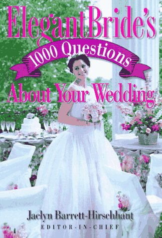 Beispielbild fr 1000 Questions about Your Wedding zum Verkauf von Better World Books