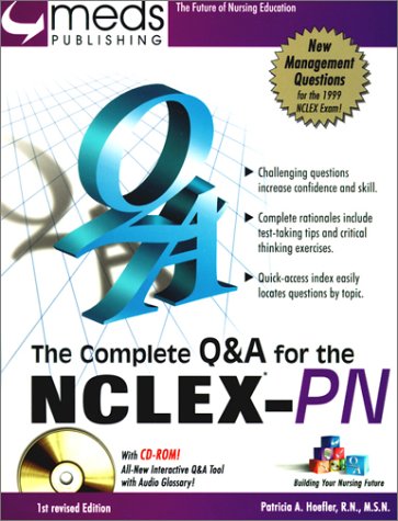 Imagen de archivo de The Complete Q&A for the NCLEX-PN (Book w/CD-ROM) a la venta por BookHolders