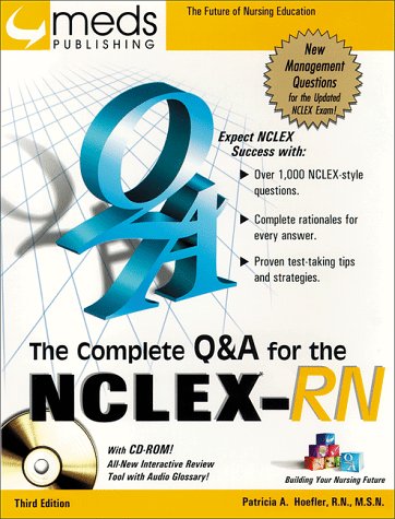 Beispielbild fr The Complete Q&A for the NCLEX-RN (Book w/CD-ROM) zum Verkauf von Save With Sam
