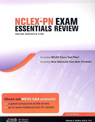 Stock image for NCLEX-PN Exam Essentials Review: DVD/VHS Companion Guide for sale by ThriftBooks-Atlanta