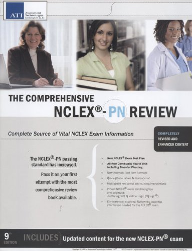 Imagen de archivo de The Comprehensive NCLEX-PN Review (9th edition) a la venta por HPB-Red
