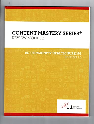 Beispielbild fr RN Community Health - Specialty Review Module - Edition 7.0 zum Verkauf von BooksRun