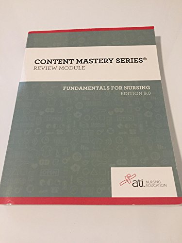 Beispielbild fr Content Mastery Series - Review Module - Fundamentals of Nursing, Edition 9.0-2016 zum Verkauf von Orion Tech