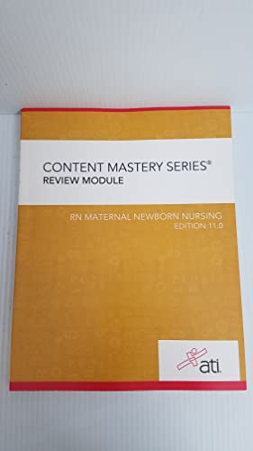 Imagen de archivo de Content Mastery Series (Review Module)-RN community Health Nursing 10th Edition a la venta por SecondSale