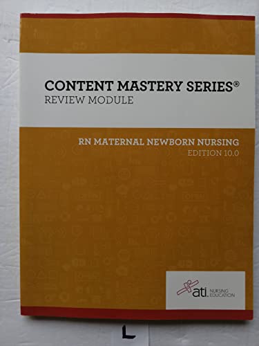 Stock image for Content Mastery Series (Review Module)-RN community Health Nursing 10th Edition for sale by Wonder Book