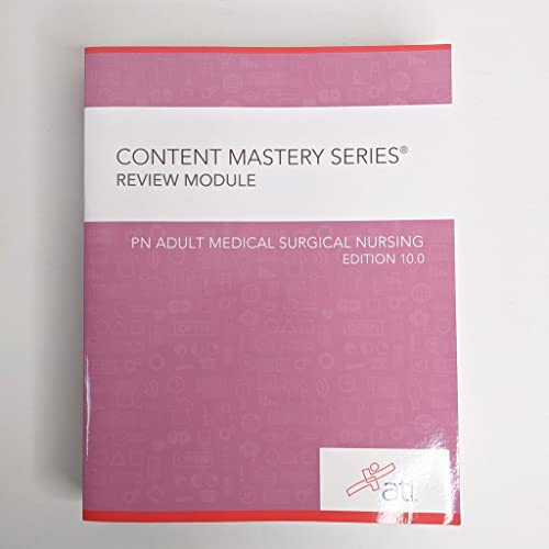 Imagen de archivo de Content Mastery Series Review Module- PN Adult Medical Surgical Nursing a la venta por Your Online Bookstore