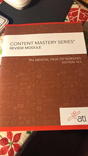 Stock image for Content Mastery Series Review Module- PN Mental Health Nursing for sale by SecondSale