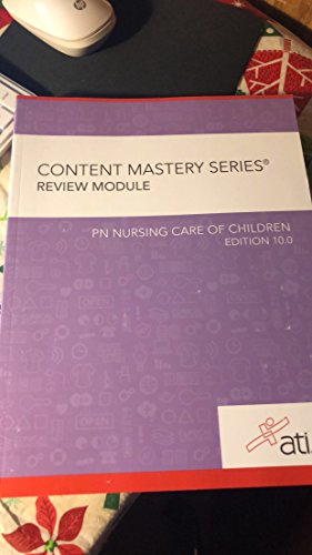 Beispielbild fr Content Mastery Series Review Module- PN Nursing Care of Children zum Verkauf von SecondSale