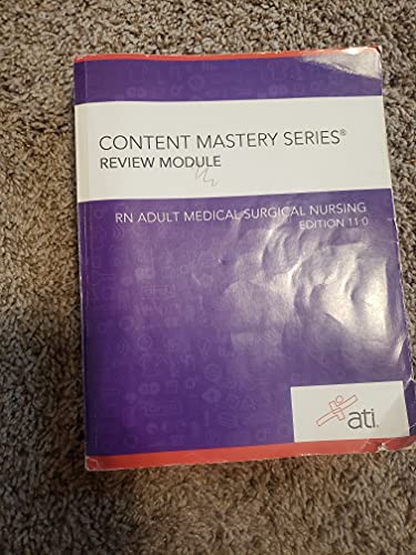 Beispielbild fr RN Adult Medical Surgical Nursing Edition 11. 0 zum Verkauf von Gulf Coast Books