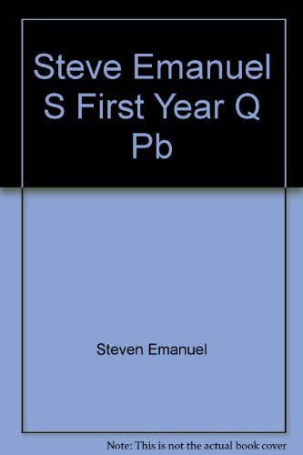 Stock image for Steve Emanuel's First Year Questions and Answers for sale by HPB-Red