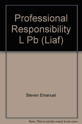 Beispielbild fr Law in a Flash: Professional Responsibility/Mpre (Liaf) zum Verkauf von Books From California