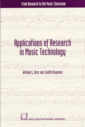 Imagen de archivo de Applications of Research in Music Technology a la venta por Kennys Bookshop and Art Galleries Ltd.