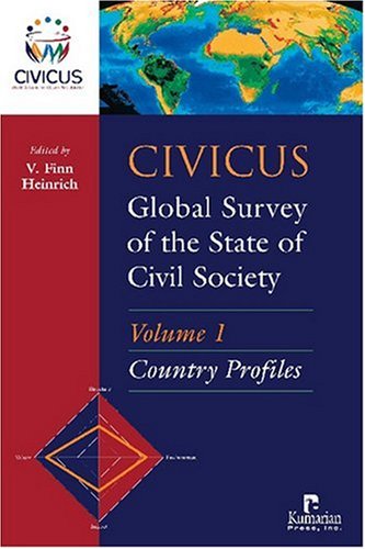 Stock image for CIVICUS Global Survey of the State of Civil Society Vol. 1 : Country Profiles for sale by Better World Books