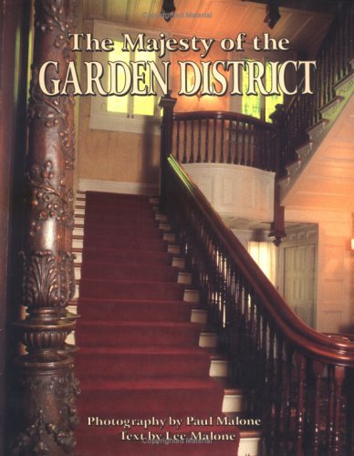 Stock image for The Majesty of the Garden District for sale by Once Upon A Time Books