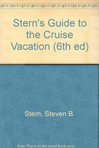 Stock image for Stern's Guide to the Cruise Vacation for sale by HPB-Emerald
