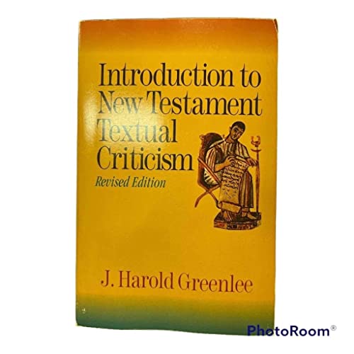 Imagen de archivo de Introduction to New Testament Textual Criticism a la venta por ThriftBooks-Dallas