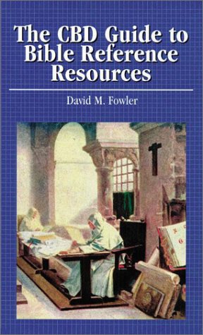 Beispielbild fr Cbd Guide to Bible Reference Resources zum Verkauf von Wonder Book
