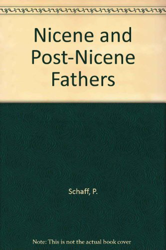 Stock image for Nicene and Post-Nicene Fathers. vol. 2 for sale by Bookplate