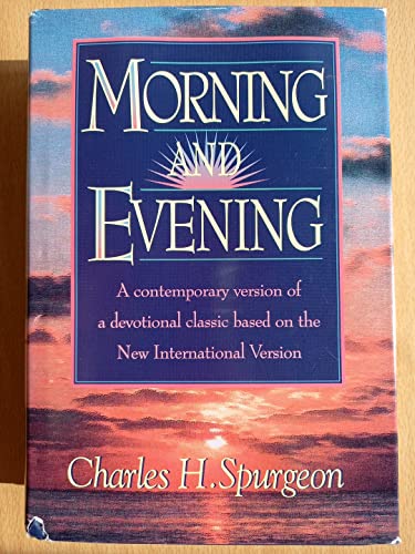 Imagen de archivo de Morning and Evening, NIV version a la venta por Wonder Book