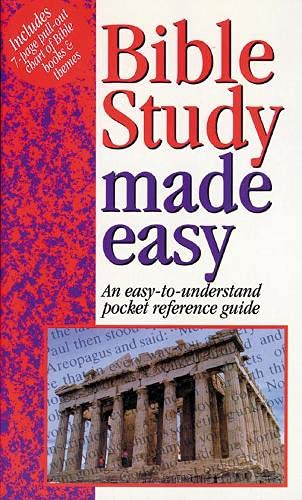 Beispielbild fr Bible Study Made Easy : An Easy-to-Understand Pocket Reference Guide zum Verkauf von Better World Books
