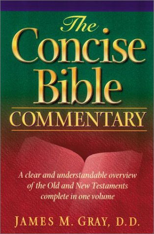 Beispielbild fr The Concise Bible Commentary zum Verkauf von Better World Books