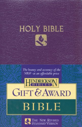 Stock image for Holy Bible: New Revised Standard Version, Gift & Award, Purple for sale by ZBK Books