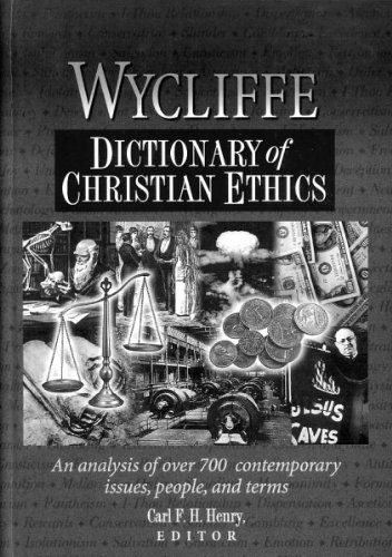 Stock image for Wycliffe Dictionary of Christian Ethics for sale by Book Catch & Release