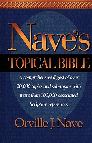 Imagen de archivo de Nave's Topical Bible-KJV a la venta por ThriftBooks-Dallas