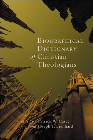 Beispielbild fr Biographical Dictionary of Christian Theologians zum Verkauf von Better World Books: West