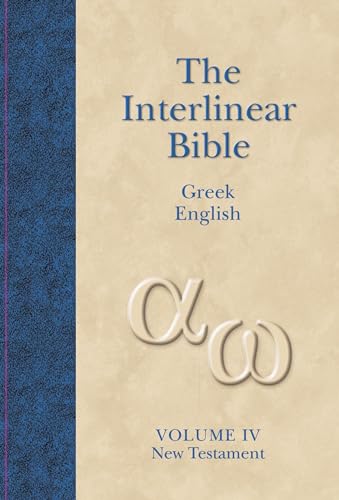 Beispielbild fr Interlinear Greek-English New Testament: With Strong's Concordance Numbers Above Each Word zum Verkauf von Montana Book Company