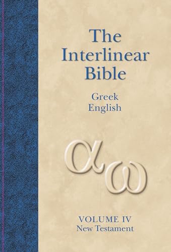 Imagen de archivo de The Interlinear Greek-English New Testament: With Strong's Concordance Numbers Above Each Word (The Interlinear Hebrew-Greek-English Bible) a la venta por Eighth Day Books, LLC