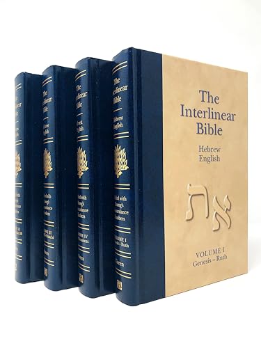 The Interlinear Bible: Hebrew/Greek/English (4 Vol Set).