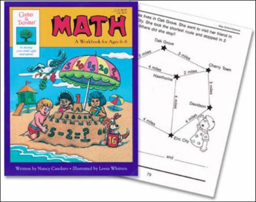 9781565650398: Gifted and Talented Math: A Workbook for Ages Six Through Eight (Gifted & Talented)