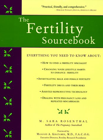 Beispielbild fr The Fertility Sourcebook : Everything You Need to Know zum Verkauf von Better World Books