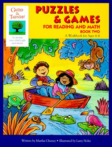 Imagen de archivo de Gifted & Talented Puzzles & Games for Reading and Math Book Two: A Workbook for Ages 4-6 a la venta por Wonder Book