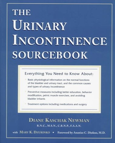 Beispielbild fr The Urinary Incontinence Sourcebook zum Verkauf von Better World Books