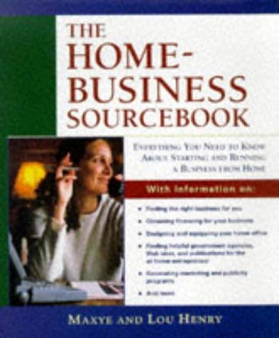 Imagen de archivo de The Home-Business Sourcebook (Roxbury Park Books) a la venta por Ergodebooks
