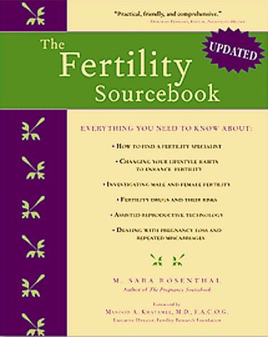 Stock image for The Fertility Sourcebook: Everything You Need to Know for sale by Wonder Book