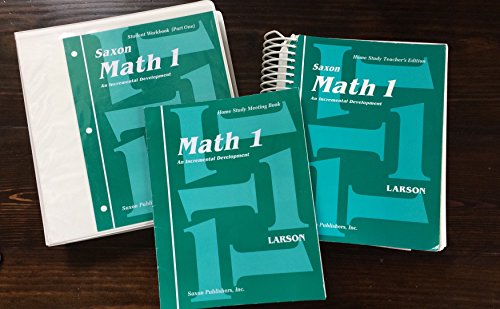Beispielbild fr Complete Kit 1994: 1st Edition (Saxon Math 1 Homeschool) zum Verkauf von ZBK Books