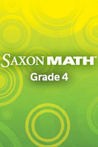 Math 4 1e 32 Student Kit Cr04 (Saxon Math Grade 4) (9781565770270) by Various
