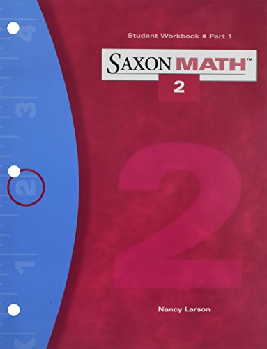 9781565772700: Workbook and Materials (Saxon Math 2)