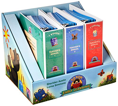 Saxon Early Childhood: Teacher Edition Deluxe Kit Box 1 (9781565774070) by Saxon Publishers