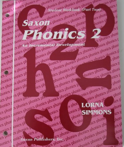 Imagen de archivo de Saxton Phonics 2 Student Workbook Part Two a la venta por Ergodebooks