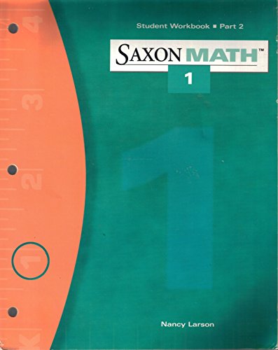 Beispielbild fr Saxon Math 1 (Student Workbook Part 2) zum Verkauf von GF Books, Inc.