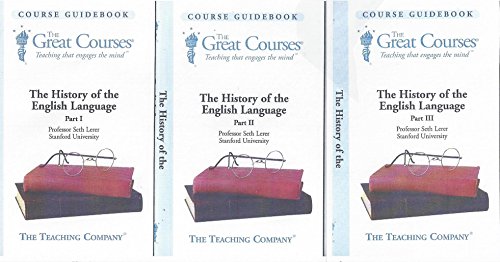 Beispielbild fr History of the English Language (The Teaching Company) 18 CD Set zum Verkauf von HPB-Red