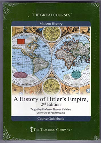 Imagen de archivo de The Great Courses: A History of Hitler's Empire, 2nd Edition a la venta por R Bookmark